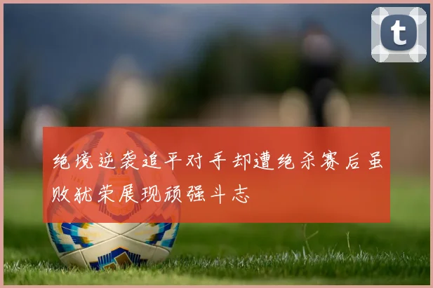 绝境逆袭追平对手却遭绝杀赛后虽败犹荣展现顽强斗志